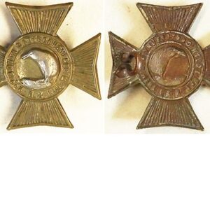 B06/012. 2nd (SOUTH CANTERBURY) REGIMENT, left collar badge BM