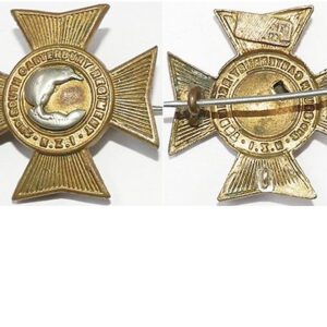 B06/012a. 2nd (SOUTH CANTERBURY) REGIMENT, right collar badge BM