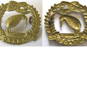 B06/036a. 4th (OTAGO RIFLES) REGIMENT right collar badge, brass