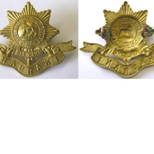 B06/059. 6th (HAURAKI) REGIMENT cap badge, brass