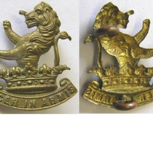 B06/074. 7th (WELLINGTON W.C. RIFLES) REGt left collar, brass