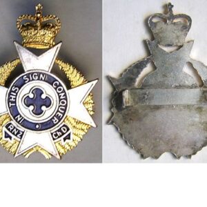 B08/090. ROYAL N.Z. CHAPLAIN’S DEPT NZ type cap with fern leaves