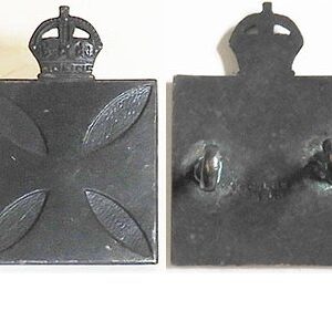 B08/095. N.Z. CHAPLAIN’S DEPARTMENT, solid collar badge