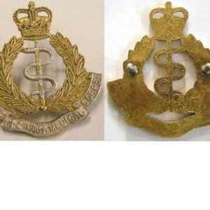 B08/232. ROYAL NZ MEDICAL CORPS silver/gilt collar badge