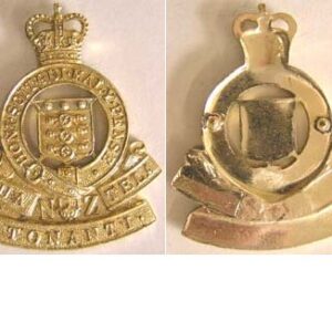 B08/267. ROYAL N.Z. ARMY ORDNANCE CORPS, plain anodised cap