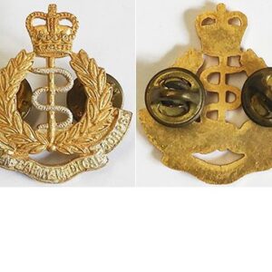 B08/234. ROYAL NZ MEDICAL CORPS matt silver/gilt collar