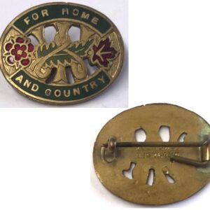 B11/108. NZ COUNTRY WOMEN’S INSTITUTE BADGE