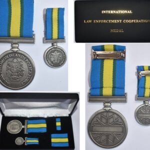 BC0587. SOLOMON ISLANDS POLICE COOPERATION MEDAL