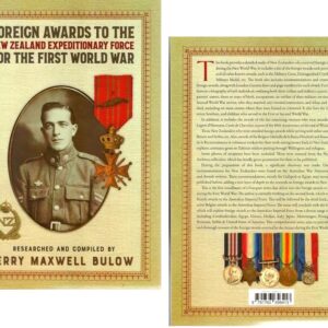 BK1010. NEW BOOK - FOREIGN AWARDS TO THE 1st NZEF WWI