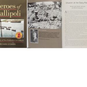 BK1012. HEROS OF GALLIPOLI by Richard Stowers