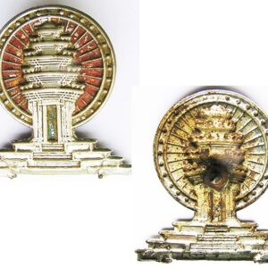 CAM064. PHNOM PENH METROPOLITAN TRANSPORT? HAT BADGE, pre -1975