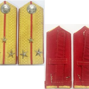 CAM231. P.R. OF KAMPUCHEA ARMY FIRST LIEUTENANT SHOULDER STRAPS