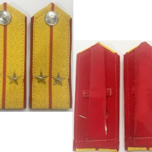 CAM232. P.R. OF KAMPUCHEA ARMY SECOND LIEUTENANT SHOULDER STRAPS
