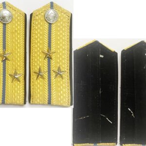 CAM242. P.R. OF KAMPUCHEA NAVY JUNIOR LIEUTENANT SHOULDER STRAPS