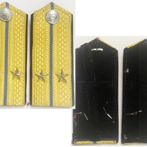 CAM243. P.R. OF KAMPUCHEA NAVY SUB- LIEUTENANT SHOULDER STRAPS