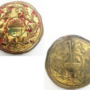 CAM328. STATE OF CAMBODIA 1989-93 UNIDENTIFIED CIRCULAR BADGE