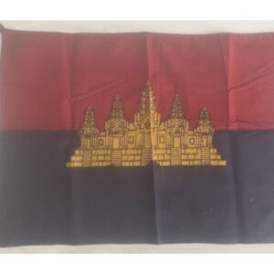CAM360. STATE OF CAMBODIA FLAG, 50cm x 35cm