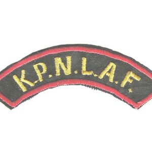 CAM605. CAMBODIA – KPNLAF SHOULDER ARC, cotton woven