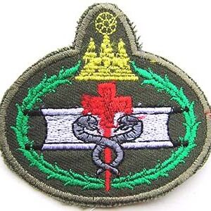 CAM607. CAMBODIA – KPNLAF MEDICAL BREAST BADGE