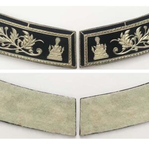 CAM751. PAIR OF CAMBODIA CONSULAR OFFICIALS COLLAR TABS