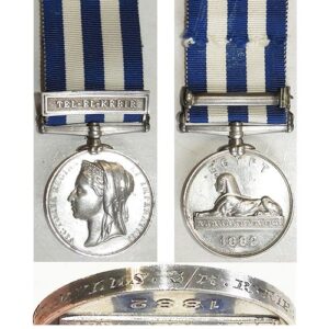 CM0023. EGYPT MEDAL 1882-89 clasp TEL-EL-KEBIR - 3/K.R.Rif:Corps