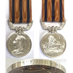 CM0040. BRITISH SOUTH AFRICA COMPANY’S MEDAL Rhodesia 1896