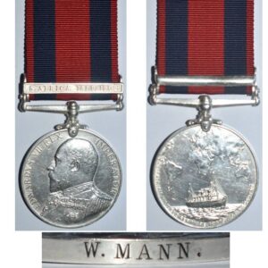 CM0072. TRANSPORT MEDAL bar SOUTH AFRICA 1899-1902 – W.MANN