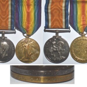 CM0216. WAR & VICTORY MEDAL PAIR - 25/746 L/CPL. S.St.H.DERRICK