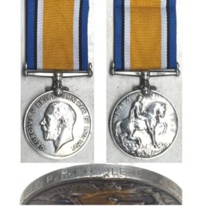 CM0265. 1914/20 WAR MEDAL - 80399 RFLM P.H.WINDLEBORN, NZEF