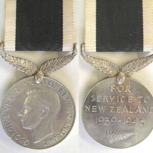 CM0476. NEW ZEALAND WAR SERVICE MEDAL 1939-45