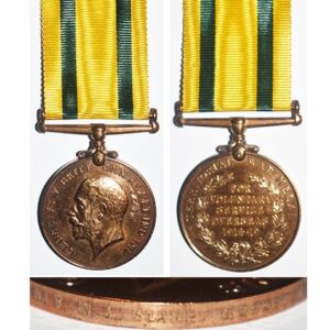 CM0290. TERRITORIAL FORCE WAR MEDAL 1914-1919 - Dorset Regt.
