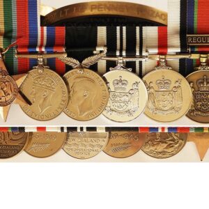 CM0517. WWII / J.FORCE GROUP OF SIX - LIEUT. RNZAC