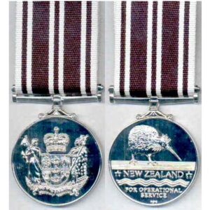 CM0550. NEW ZEALAND OPERATIONAL SERVICE MEDAL