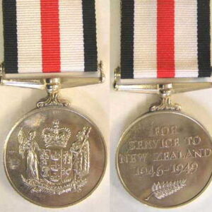 CM0551. NEW ZEALAND SERVICE MEDAL 1946-49