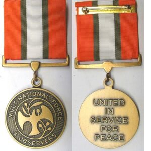 CM0666. MULTINATIONAL FORCE & OBSERVERS MEDAL