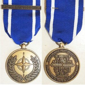 CM0667. NATO MEDAL with clasp FORMER YUGOSLAVIA