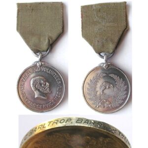 ESA029. NZ VOLUNTEER SERVICE MEDAL EVIIR - 12th Nelson Regt.