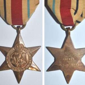 CM0460a. AFRICA STAR – 83/117 J.T.OGILVIE