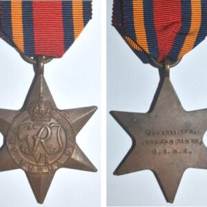 CM0465a. BURMA STAR – 7002011 CFN. GHARAN SINGH , I.E.M.E.