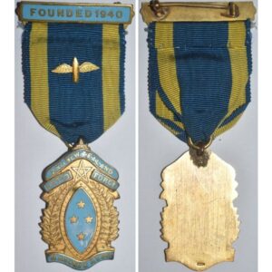 CM0486. 2nd NZEF MASONIC ASSOCIATION MEDAL 1940
