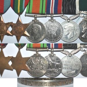 CM0519. WWII / NZEM GROUP OF SIX - SGT. RNZA