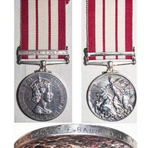 CM0557. N.G.S. EIIR clasp NEAR EAST – AB RN