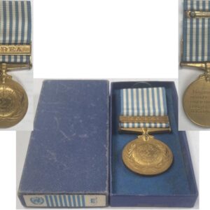 CM0622. UN KOREA MEDAL - Unamed in box of issue