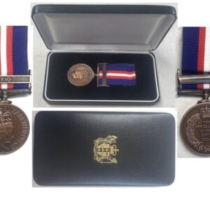CM0655. NZGSM (PEACEKEEPING) 1992 With clasp IRAQ