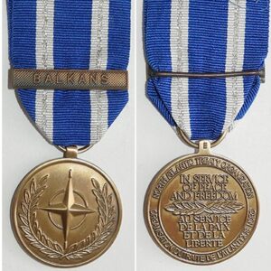 CM0669. NATO MEDAL With clasp BALKANS