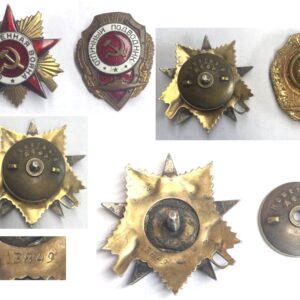 FM0771. SCARCE SOVIET AWARDS TO WWII SUBMARINE COMMANDER
