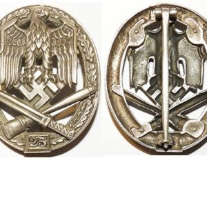 CY026. Copy GENERAL ASSAULT BADGE for 25 engagements