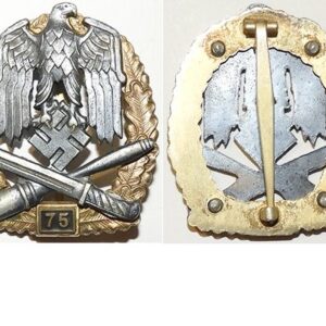 CY028. Copy GENERAL ASSAULT BADGE for 75 engagements