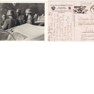 DOC059. SS-KRIEGS-WINTER-HILFWERK 1939/40 POSTCARD
