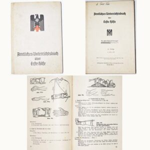 DOC203. BOOK - AMTLICHES UNTERRICHTSBUCK UBER ERSTE HILFE